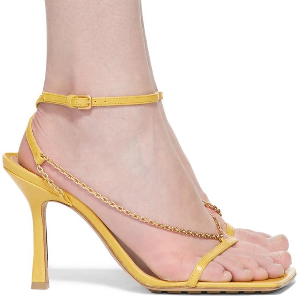 Bottega Veneta Yellow Sandals BRAND NEW